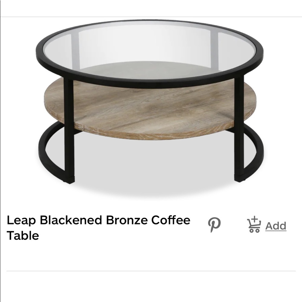 SOLD Brand New in Box Coffee Table